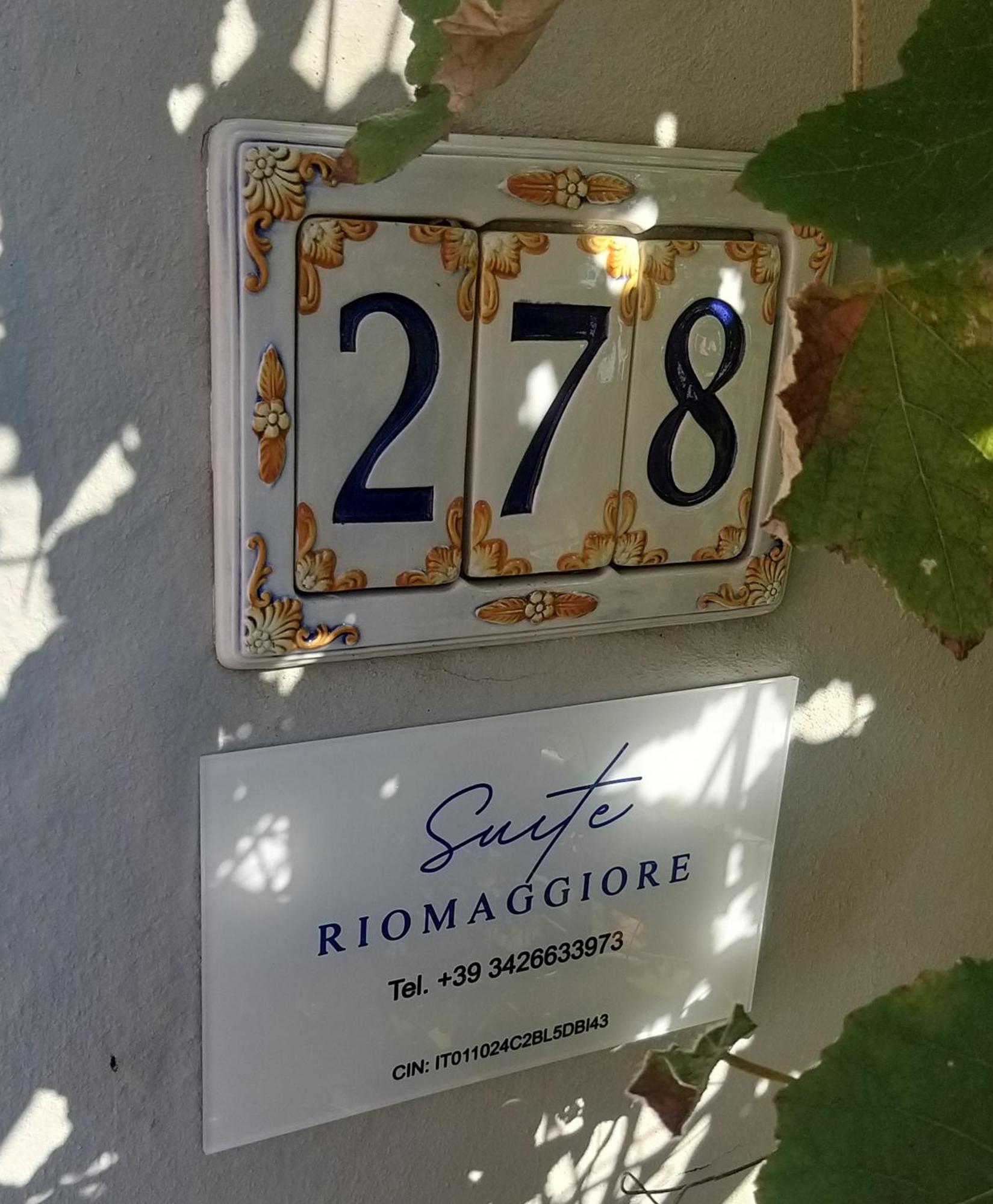 Suite Riomaggiore Extérieur photo